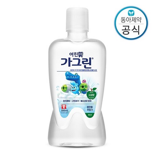 동아제약 가그린 어린이용 사과 380ml, 1개