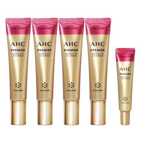 ahc 아이크림 시즌12 로즈 앰플인 육각존 코어 리프팅 40ML 4개+12ML 1개, 8개, 상세페이지 참조