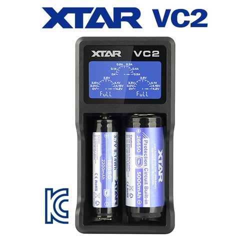 XTAR SC2 VC2 VC2S VC4 Charer 정품 엑스타 충전기 리뷰 후기