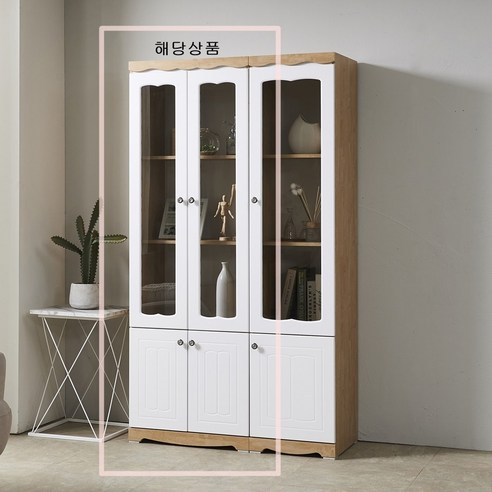 원데이컴퍼니 듀크1800-600 유리 장식장 진열장 그릇장 수납 틈새 인테리어장 양주장 술 피규어 레고, 고무나무