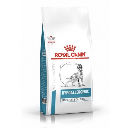 로얄캐닌 독 하이포알러제닉 모더레이트 칼로리 1.5kg 처방식 피부질환 HYPOALLERGENIC MODERATE, 곡물, 1개