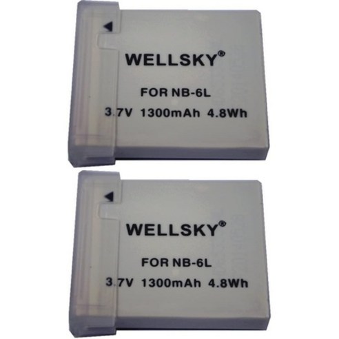 일본직발송 2. WELLSKY NB-6L NB-6LH [ 2개 세트 ] 호환 배터리 [ 순정 충전기로 충전 가능 잔량 표시 가, 2개 세트 NB-6L  NB-6LH_One Co, 2개 세트 NB-6L  NB-6LH_One Co, 상세 설명 참조0