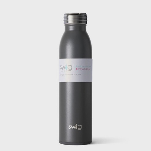 스위그 스텐 보온 보냉 매트 진공 보틀 텀블러 20oz(591ml), Matte Grey, 1개