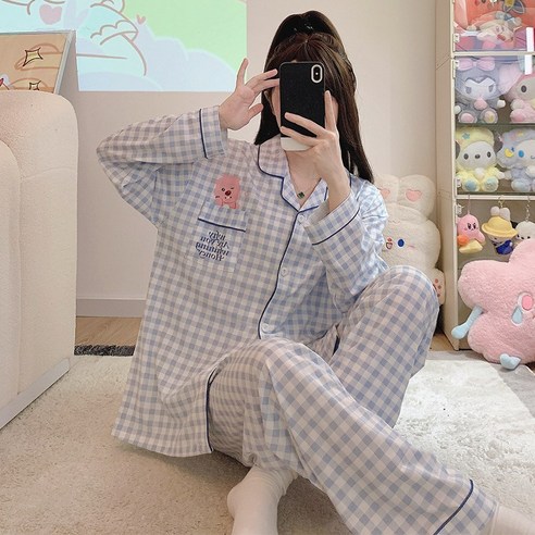 사랑스러움과 편안함으로 완성하는 달콤한 휴식, 더디스 잔망루피 잠옷 세트