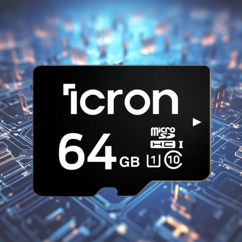 iCRON 메모리 마이크로SD 휴대폰 메모리카드, 64GB, 1개