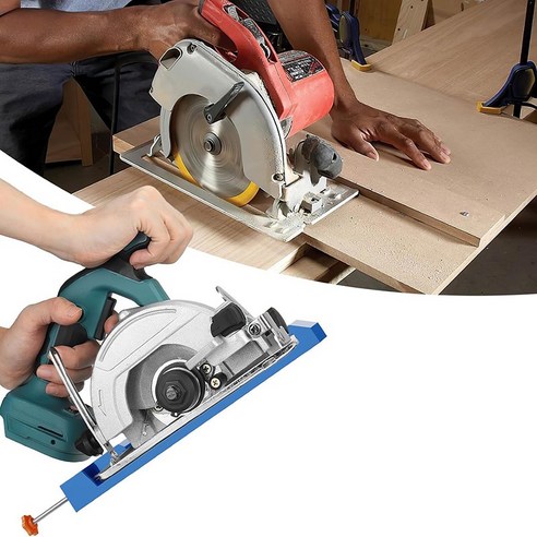 프리라이프 원형톱 가이드로 삐뚤빼뚤 재단 없이 깔끔한 목공 DIY 완성!