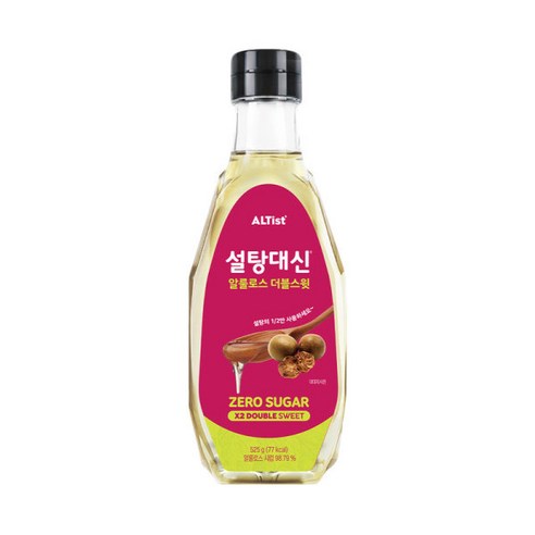 (1+1)알티스트 설탕대신더블스윗알룰로스 525G, 2개