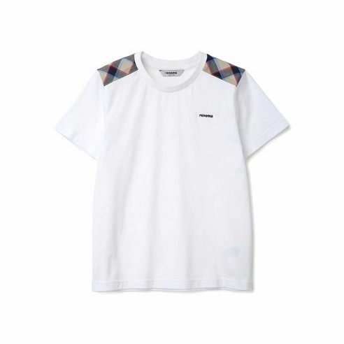 레노마키즈 남아어깨체크배색티셔츠 R2320T122