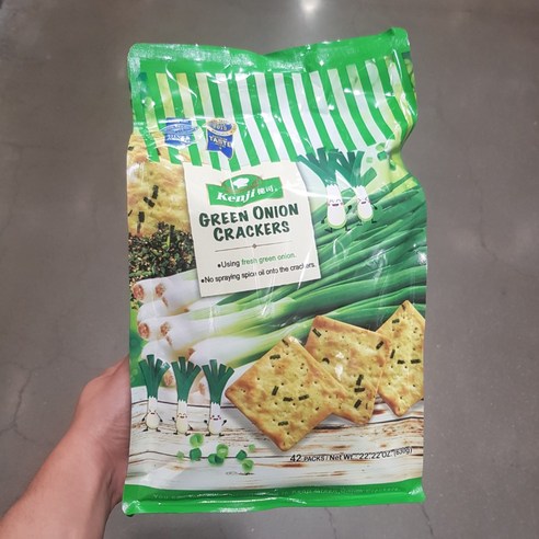 코스트코 켄지 파 크래커 과자 간식, 630g, 1개