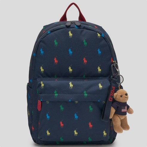 새 학년, 폴로 키즈 올오버 포니 백팩 세트로 스타일과 자신감을 선물하세요!