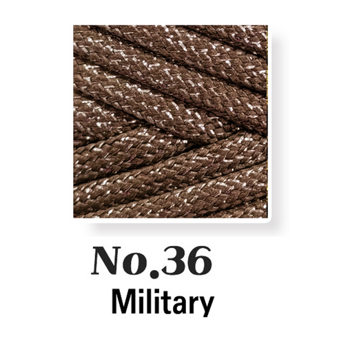 5.0mm 100yard 실버 글로시 대용량 촘촘 우동실 청키스트링 소프트 폴리에스터 우동끈 가벼운실 타래발송, 1개, No.36