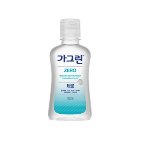 가그린 제로 구강청결제, 100ml, 3개