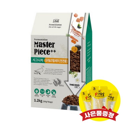 듀먼 전연령용 용기형 강아지 습식사료 8종 세트 냉동, 닭고기+연어+소고기+오리+채소+빌베리+토마토+초록입홍합, 100g, 28팩 닥터소프트더독치킨 15 (+랜덤간식) 더독 닥터소프트 명작 시그니쳐 오리&크릴새우 1.2kg, +랜덤사은품증정