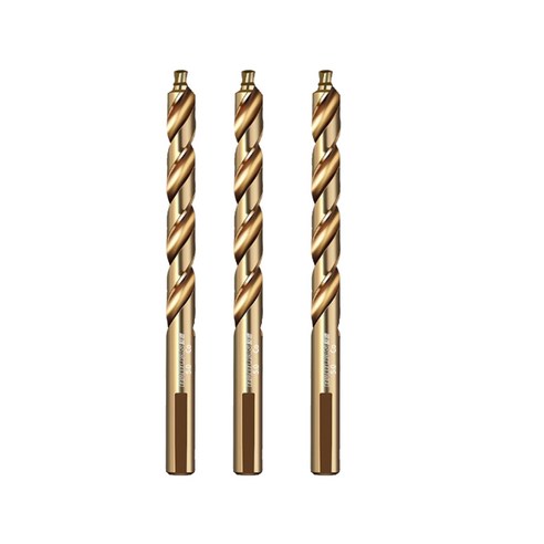 wrikri 코발트 스텐 드릴 기리 비트 철기리 5mm, 3개