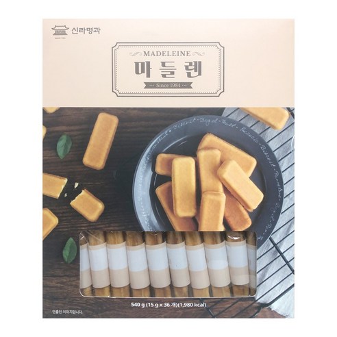 신라명과 마드레느 15g X 36개, 540g, 2개