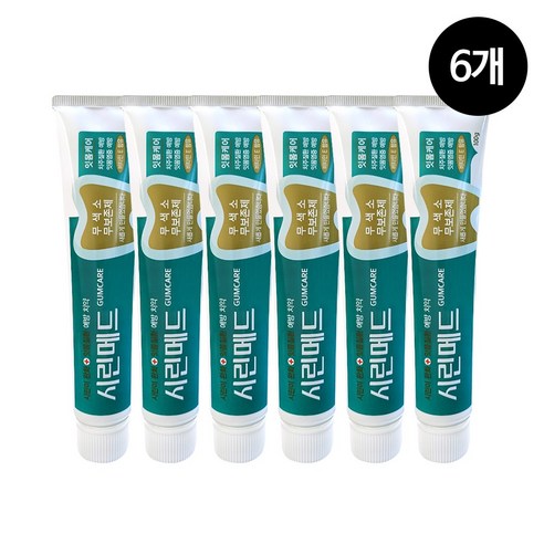 부광 시린메드 검케어 치약 100g, 6개