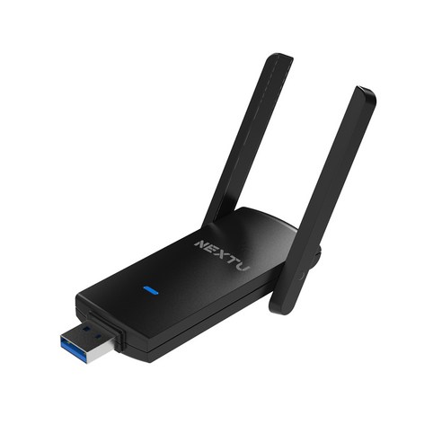 넥스트유 1300Mbps 듀얼 안테나 USB 타입 외장형 무선 랜카드, 01. 1305AC-AT (1년무상 A/S), 1개