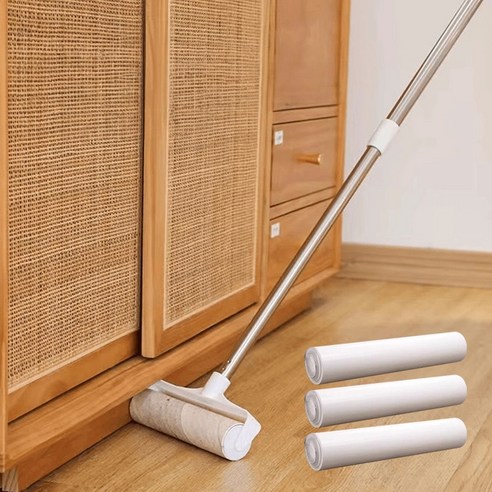 Tiger Pavilion 롱 테이프 클리너 + 리필 3개입 세트 19 x 93cm × 1개, 사이즈 × 수량 섬네일