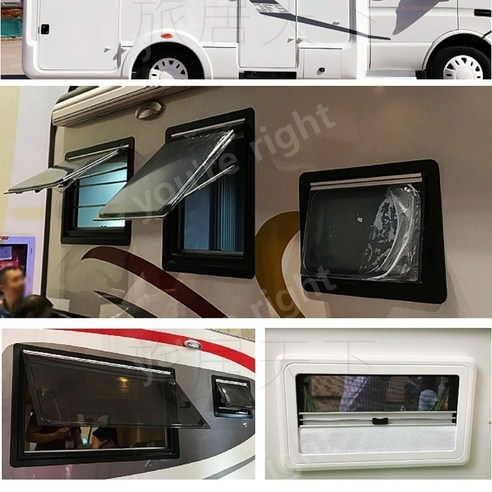  Wechsel 백슬 텐트 패스파인더 독일 [관부가세포함] 캠핑카액세서리 캠핑카 RV 트레일러 창문 환기창 유리, 500x450mm