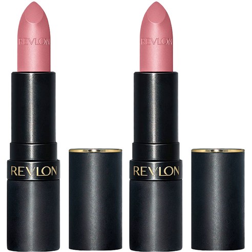 레브론 Super Lustrous The Luscious Mattes Lipstick, 2개, 16 Candy Addict