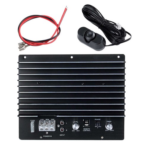 12V 자동차 오디오 증폭기 1500W 높은 전력 증폭기 서브 우퍼 앰프 보드 자동차 플레이어를위한 강력한베이스 서브 우퍼 보드, 보여진 바와 같이, 하나