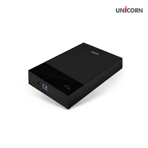 유니콘 USB 3.0 외장형 하드케이스 HDD-K3 블랙