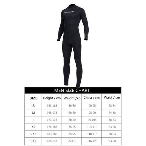 다이빙 슈트 남성용 네오프렌 두꺼운 따뜻한 긴팔 서핑 스쿠버 스노클링 신축성 있는, 8.Blue - XL