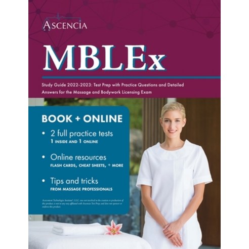 (영문도서) MBLEx Study Guide 2022-2023: Test Prep with Practice Questions and Detailed Answers for the M... Paperback, Trivium Test Prep, English, 9781637982082