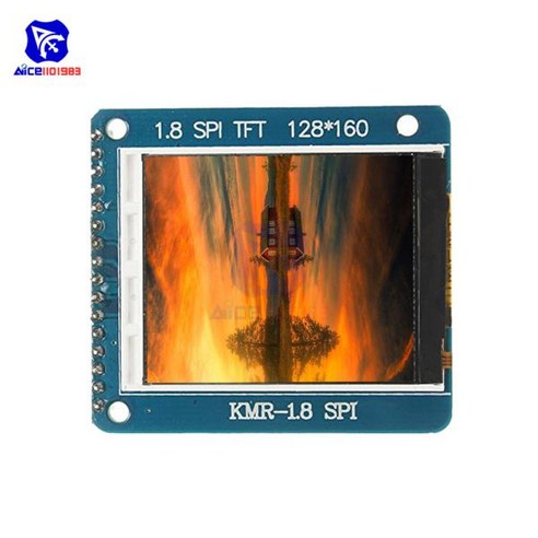 IPS TFT LCD 화면 디스플레이 모듈 아두이노 51 STM32ST7735 SPI IIC 0.96 인치 1.14 1.3 1.44 1.5 1.8, [07] 1.8 Inches LCD