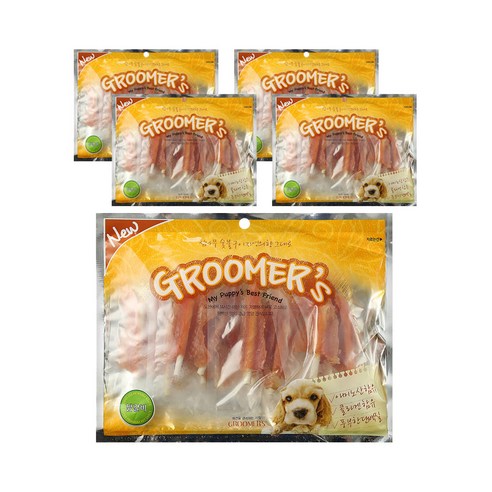 그루머스 육포 사사미: 닭갈비 맛으로 강아지의 입맛과 건강을 사로잡다