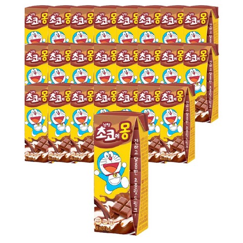 남양유업 초코에몽, 180ml, 24개