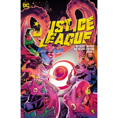(영문도서) Justice League by Scott Snyder Deluxe Edition Book Three Hardcover, DC Comics, English, 9781779514936