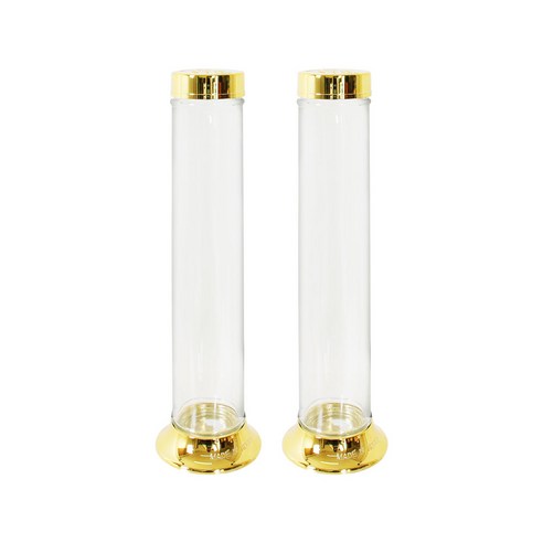 카시안 용천 유리주병 2개 NA 담금 술병 인삼 과실 밀폐 저장 용기, 수동 61호, 1세트, 1.5L