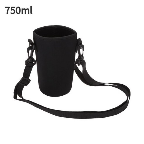 FREELIFE 물병 가방 세트 휴대용 예쁜 물병가방 AN-917, Black B 750ml-699