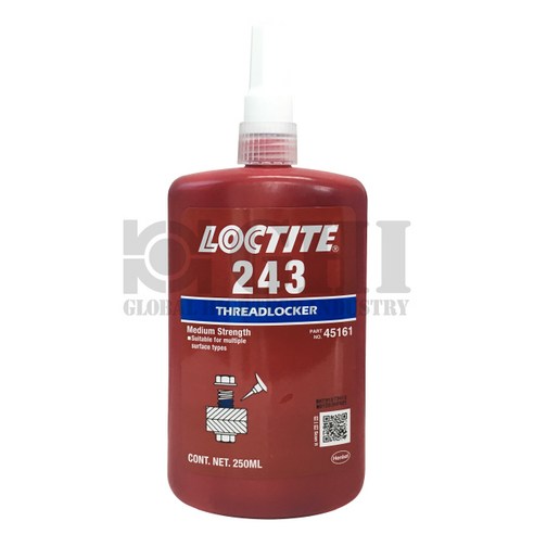 헨켈 록타이트 LOCTITE 243 250ml 나사고정제는 최고의 고정력을 제공하는 제품입니다.