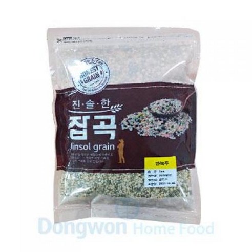 깐녹두 반탈피 1kg, 단품, 단품
