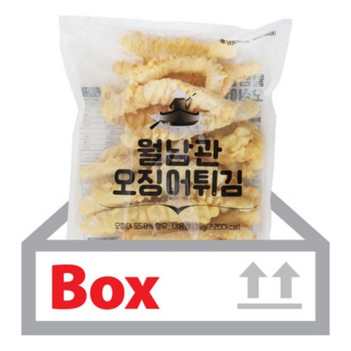 월남관 수제 오징어튀김 1kg, 13개