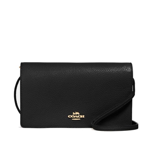 코치 안나 폴드오버 크로스백 클러치