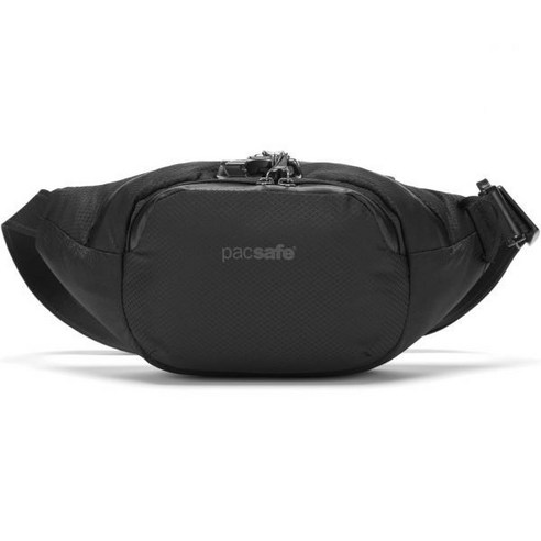 Pacsafe 팩세이프 벤처세이프 X 도난방지 힙개 블랙, One Size, Black