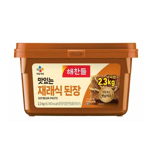 (상온)CJ 제일제당 해찬들 재래식된장 2kg+300g, 2.3kg, 1개