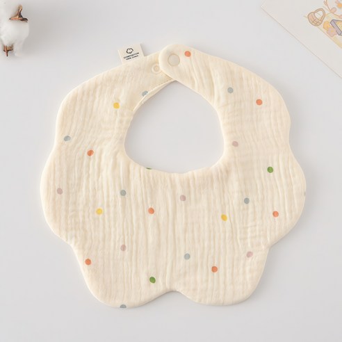 부드러움으로 감싸고 스타일을 더하는 슈메르 요루거즈 아기 턱받이 스카프빕