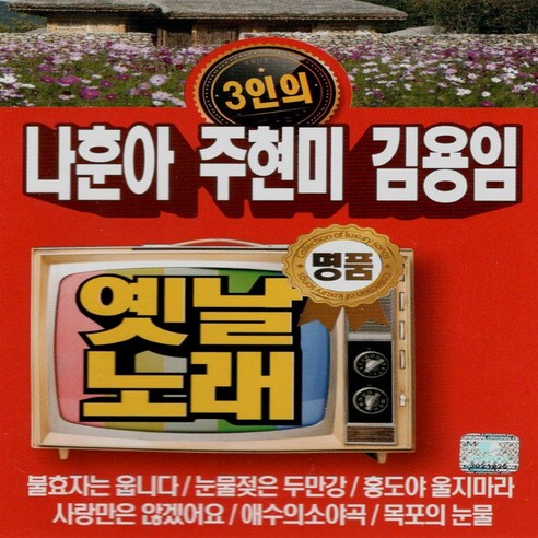 음반USB-3인의 나훈아 주현미 김용임 명품 옛날노래