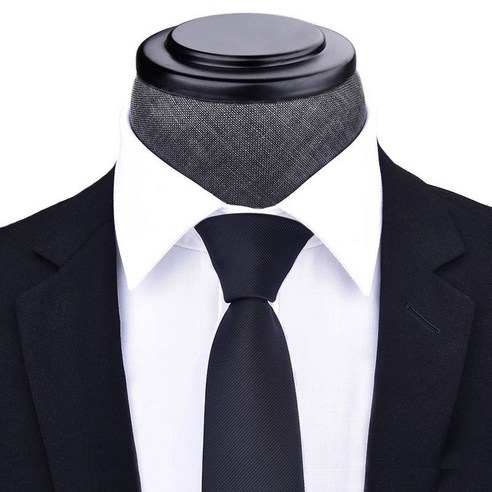 ANKRIC 넥타이 좁은 넥타이 6cm 1200 바늘 고밀도 손 신랑 결혼식 사업 공식 결혼식의 남자 한국어 버전