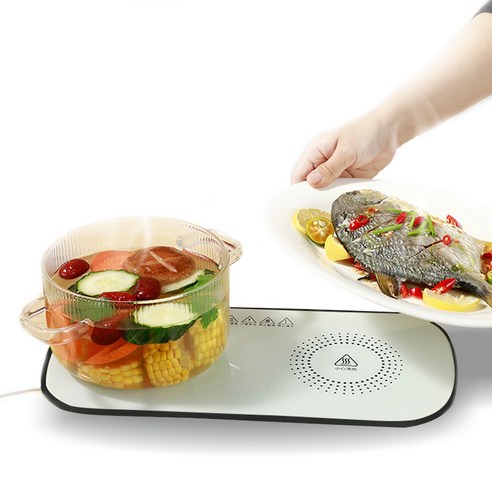 휴대용 푸드워머 매직워머 가정용 식탁 푸드워머 온열패드 다이닝 플레이트