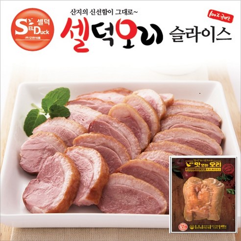 셀덕 오리훈제 슬라이스 600g, 3개