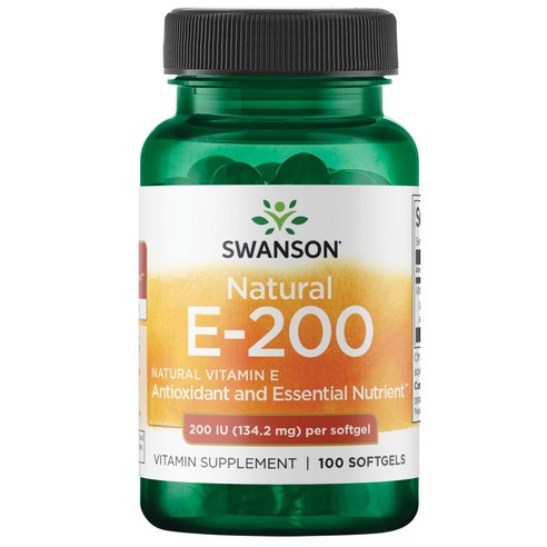 스완슨 내추럴 비타민 E 200IU 134.2mg 소프트젤