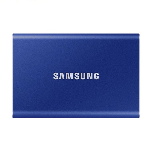 삼성전자 T7 USB 3.2 포터블 외장 SSD, 2TB, 블루
