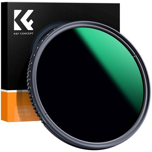 K&F 58mm ND8-ND2000 Filter / ND8-2000 가변필터, 1개