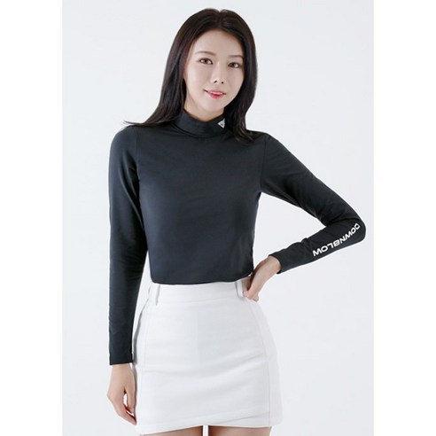 다운블로우 여자 기능성 스포츠 골프웨어 기모 이너 티셔츠 DB 2000