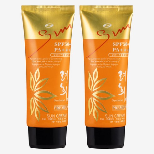 백옥생 려희애 썬크림60ml SPF50+PA+++, 4개, 60ml 이니스프리히알루론수분선크림 Best Top5